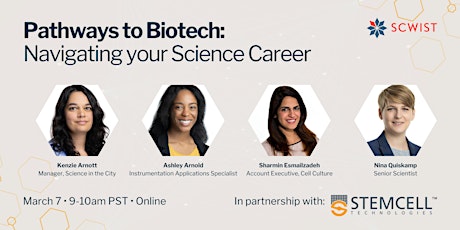 Pathways to Biotech: Navigating your Science Career primary image