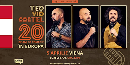 Primaire afbeelding van SOLD OUT | 20 DE ANI DE COMEDIE ÎN EUROPA| VIENA | 05.04