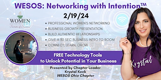 WESOS Ohio: FREE Technology Tools  to Unlock Potential in Your Business primary image