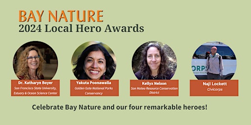 Imagem principal do evento Bay Nature Local Hero Awards 2024