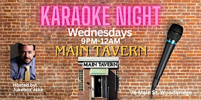 Imagem principal do evento Karaoke at Main Tavern