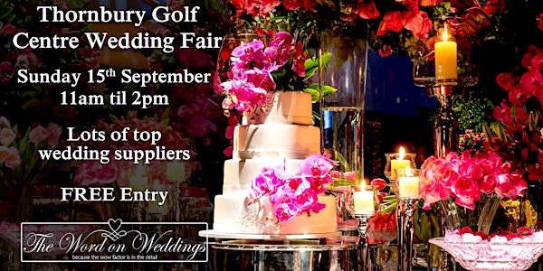 Thornbury Golf centre Wedding fair