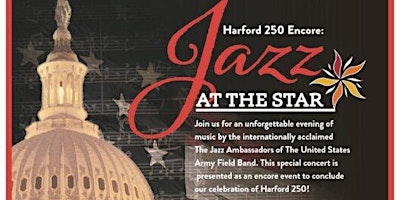 Immagine principale di Harford 250 presents: Jazz at The STAR 