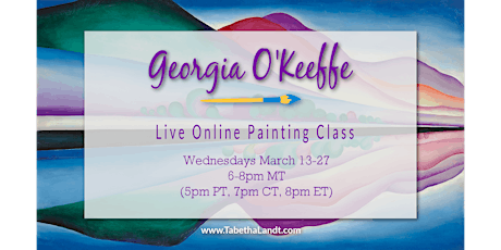 Georgia O'Keeffe Painting Class: Lake George Reflection  primärbild