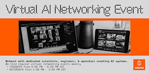 Virtual AI Networking Events (AI, ML, NLP, GNN, KG) primary image