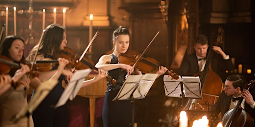 Hauptbild für Bach Violin Concertos by Candlelight (8pm)