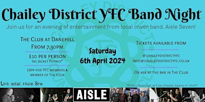 Chailey District YFC Band Night primary image