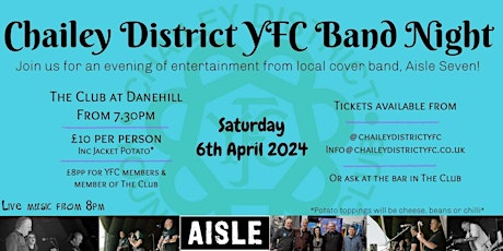 Chailey District YFC Band Night