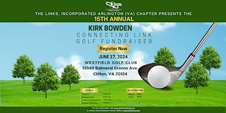 15th Annual Kirk Bowden Connecting Link Golf Fundraiser