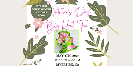 Annual Big Hat Tea 2024