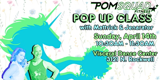 Imagem principal do evento April Pop Up PomSquad Class with Mattrick and Jenarator