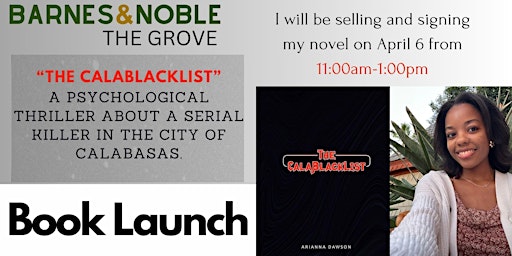 Imagem principal de Book Launch/Signing: "The Calablacklist"
