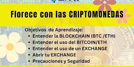 Hauptbild für Florece con las Criptomonedas // Capacitación de Introducción