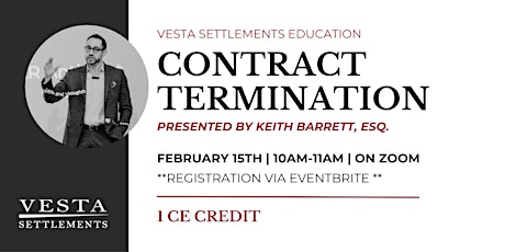 Contract Termination - 1 CE primary image