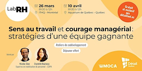 Sens au travail et courage managérial : stratégies d'une équipe gagnante QC