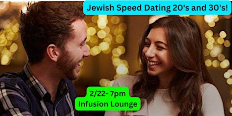 Imagem principal do evento If sold out here, click  ticket link below Jewish Speed Dating 20's & 30's!