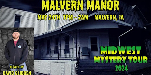 Midwest Mystery Tour - Malvern Manor primary image
