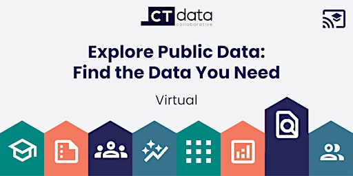 Primaire afbeelding van Explore Public Data: Find the Data You Need