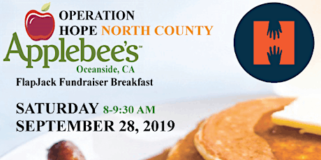 Applebee's Flapjack Fundraiser Breakfast benefiting Operation HOPE-North County primary image
