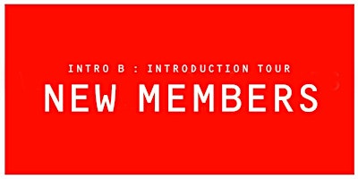 INTRO B | Admission of new members primary image