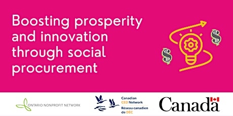 Boosting prosperity and innovation through social procurement primary image