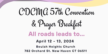 CDCMA 57th Convention & Prayer Breakfast