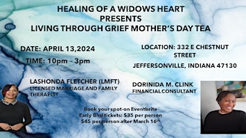 Imagen principal de LIVING THROUGH GRIEF MOTHER'S DAY TEA