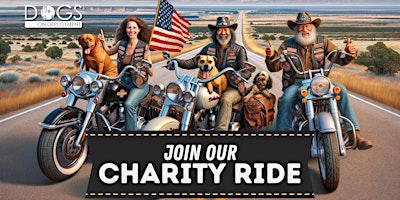 Teddy Morse's Cowboy Harley-Davidson Charity Ride for Dogs on Deployment primary image