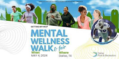 Primaire afbeelding van Getting My Help Mental Wellness Walk & Fair