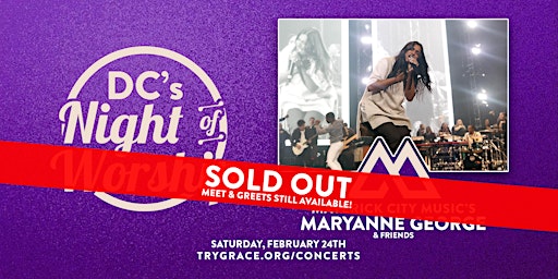 [SOLD OUT] DC's Night of Worship: MAVERICK CITY's Maryanne George & Friends primary image