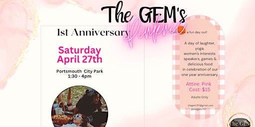 Imagem principal do evento The GEM's Anniversary Pinknic