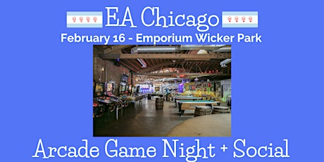 February Social: Arcade Game Night! primary image