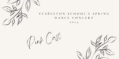 Spring Dance Concert - Pink Cast primary image