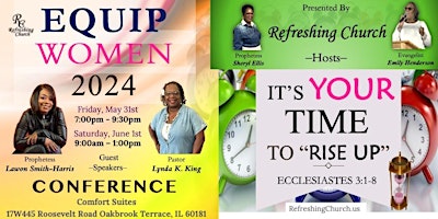 Image principale de Equip Women "It's Your Time to ‘RISE UP’"