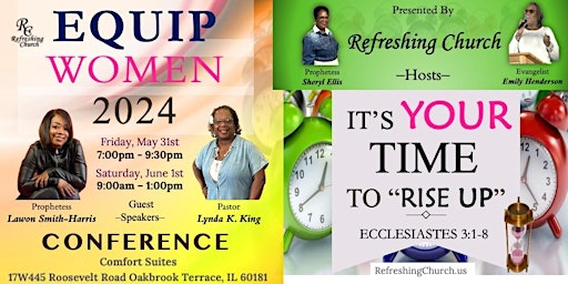 Equip Women "It's Your Time to ‘RISE UP’"  primärbild
