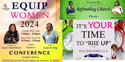 Primaire afbeelding van Equip Women "It's Your Time to ‘RISE UP’"