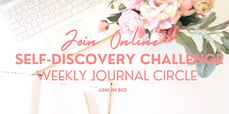 Self-Discovery Challenge: 1 Month Journal Circle