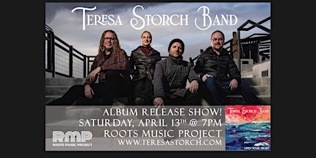 Imagen principal de Teresa Storch Band's Debut Album, 'Open Your Heart', Release Show!