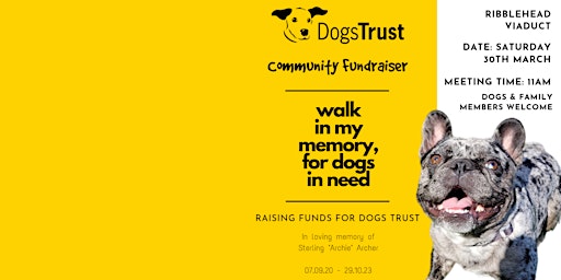 Imagem principal do evento Sponsored Dog Walk