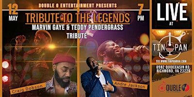 Mother's Day R&B Jam: A Tribute to Marvin Gaye & Teddy Pendergrass primary image