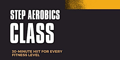 Imagem principal do evento Step Aerobics Class