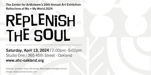 Imagen principal de 26th Annual ArtEsteem Exhibition: Replenish The Soul