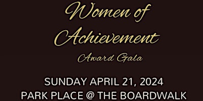 Hauptbild für Women of Achievement Awards Gala 2024
