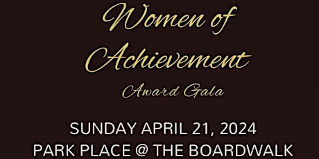 Women of Achievement Awards Gala 2024