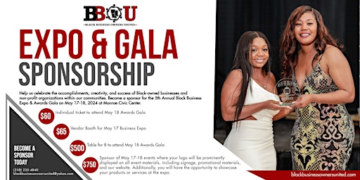 Image principale de 5th Annual Black Business Owners United Expo & Gala