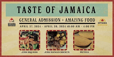 Taste of Jamaica  | Ottawa International Food and Book Expo primary image