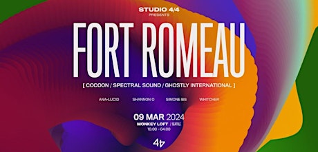 Studio 4/4 presents FORT ROMEAU primary image