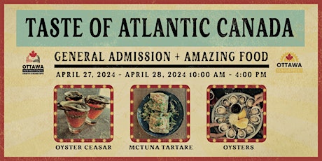 Taste of Atlantic Canada |  Ottawa International Food & Book Expo 2024