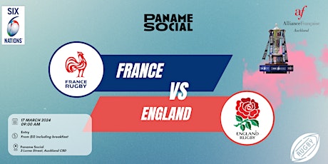 Imagen principal de France VS England - Rugby