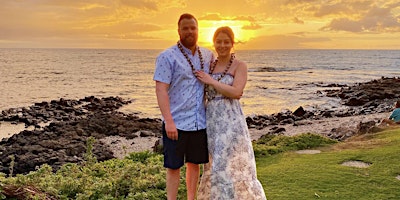 Éric Lemoine and Désirée Chabot's  Hawaiian Themed  Wedding Social  primärbild